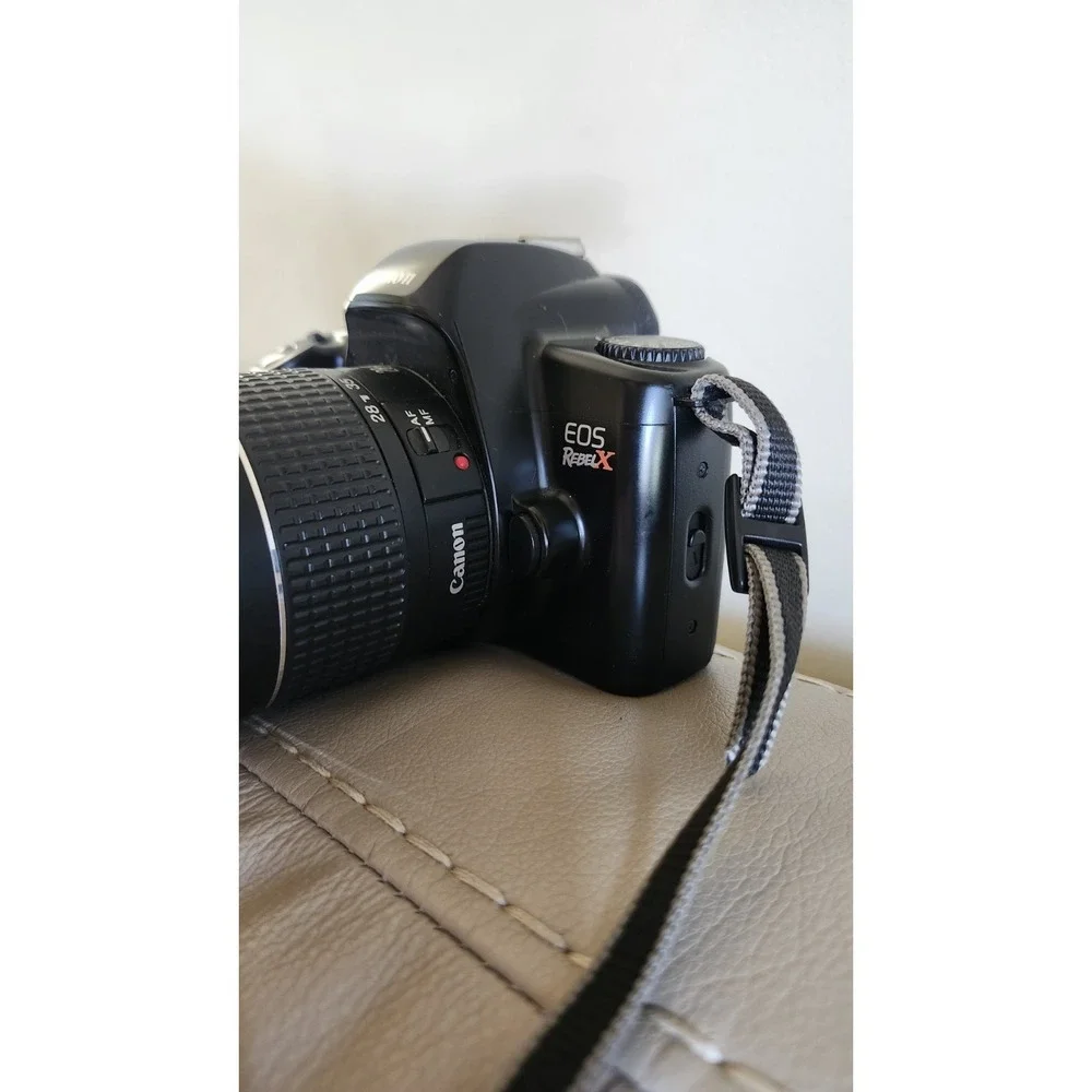Canon EOS Rebel X 35mm Film Camera W/ Sigma 28-80 Lens & Speedlite 200E And Bag. - Picture 6 of 16
